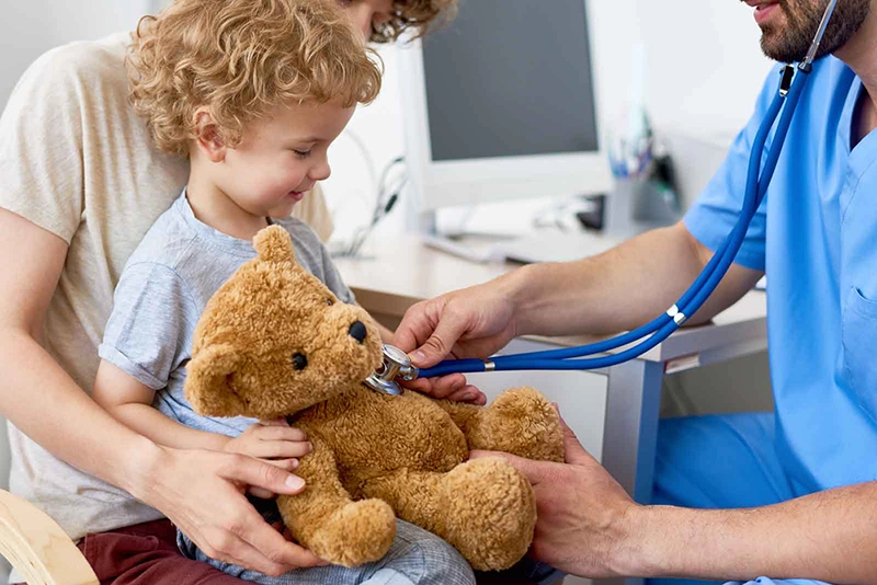 Doctor Testing Soft Toy